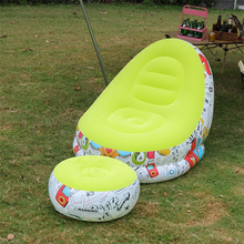 Inflatable Armchair with Footstool - Portable Air Chair Set in 4 Colours — WIMU Kitchen Nairobi — Kenya · WIMU Kitchen