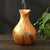 Wooden Ultrasonic Humidifier and Diffuser - Quiet Vase-Shaped Mist Unit — WIMU Kitchen Nairobi