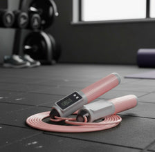 Cordless Jump Rope Pair with Skip Counter - Adjustable, Non-Slip Handles in Pink or Grey — WIMU Kitchen Nairobi — Kenya · WIMU Kitchen