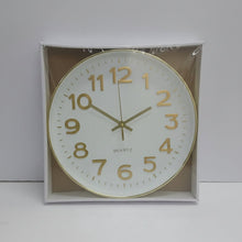 30cm Quartz Wall Clock with Gold Ring - Nairobi — view 3 — Kenya · WIMU Kitchen
