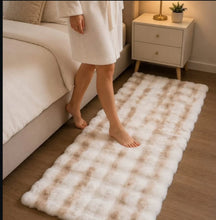 Faux Fur Bubble Velvet Floor Mat 60 x 180cm - Nairobi — view 4 — Kenya · WIMU Kitchen