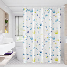 PEVA Shower Curtain with Hooks 180 x 200cm — view 9 — Kenya · WIMU Kitchen