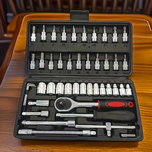 46 Piece Socket Tool Set with Ratchet Handle & Storage Case for Home, Car and Workshop Repairs — WIMU Kitchen Nairobi — Kenya · WIMU Kitchen