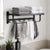 Wall Mounted Foldable Towel Rack with Shelf and Hooks, 60 x 24 x 18cm — WIMU Kitchen Nairobi