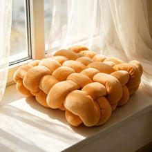 Scandinavian Woven Plush Cushion Pillow – Square Decorative Cushion — WIMU Kitchen Nairobi — Kenya · WIMU Kitchen
