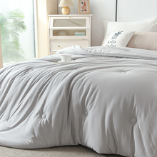 Soya Bean Fibre Duvet – Lightweight All-Season Duvet (6×6 & 7×8, Grey/Cream) — WIMU Kitchen Nairobi — Kenya · WIMU Kitchen