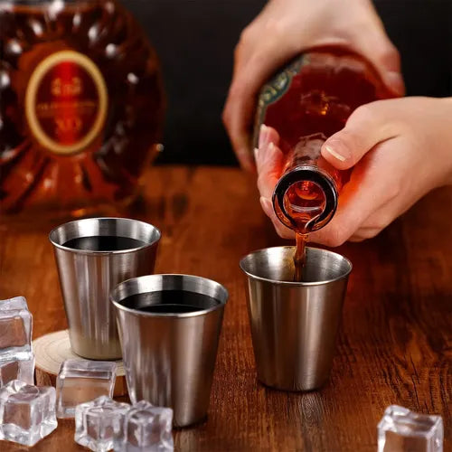 Stainless Steel Tot Glass 30ml, Dozen — WIMU Kitchen Nairobi — Kenya · WIMU Kitchen Nairobi