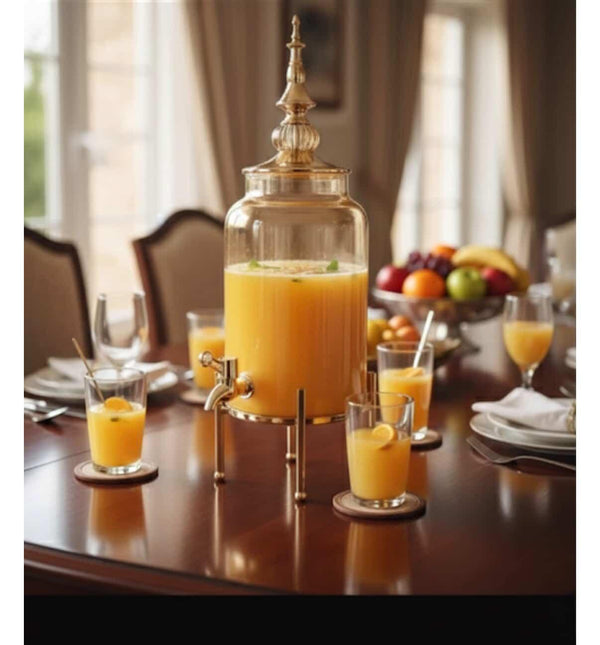 Glass Beverage Decanter with Tap — Kenya · WIMU Kitchen Nairobi