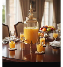 Glass Beverage Decanter with Tap — Kenya · WIMU Kitchen