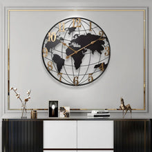 World Map Quartz Wall Clock — Kenya · WIMU Kitchen