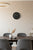 30cm Quartz Wall Clock with Gold Ring, Black or White — WIMU Kitchen Nairobi