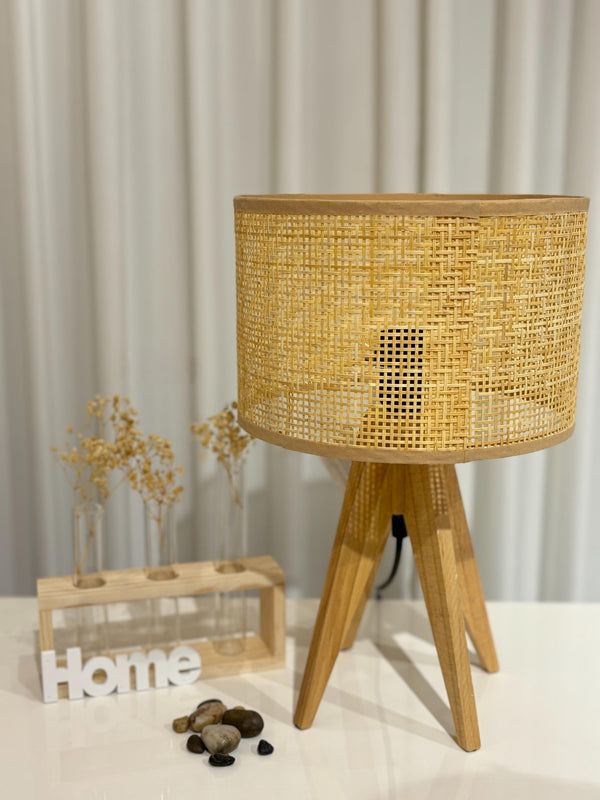 Wooden Base Table Lamp – 24 × 36.5 cm — WIMU Kitchen Nairobi — Kenya · WIMU Kitchen Nairobi