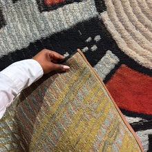 Isla Afro Basket Medallion Rug 160x230 / 200x290cm — view 5 — Kenya · WIMU Kitchen