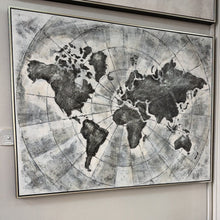World Map Oil Painting — Kenya · WIMU Kitchen