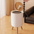 Round Trash Can with Press-Open Lid and Raised Feet — WIMU Kitchen Nairobi