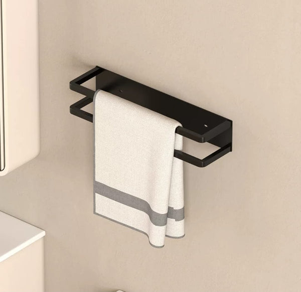 Wall-Mounted Vertical Towel Storage Rack – Black — WIMU Kitchen Nairobi — Kenya · WIMU Kitchen Nairobi