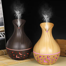 Wooden Vase Ultrasonic Humidifier & Diffuser – in use — Kenya · WIMU Kitchen