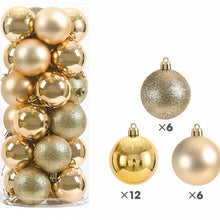 24 Piece 8cm Gold Christmas Baubles - Nairobi — view 4 — Kenya · WIMU Kitchen