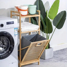 Bamboo Laundry Basket — WIMU Kitchen Nairobi — Kenya · WIMU Kitchen