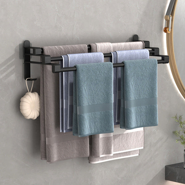 Three Layer Stainless Steel Towel Rack – Wall-Mounted Bathroom Storage for Towels & Linen — WIMU Kitchen Nairobi — Kenya · WIMU Kitchen Nairobi