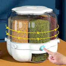 6.5kg 360° Rotating 6-Grid Dry Food Dispenser — WIMU Kitchen Nairobi — Kenya · WIMU Kitchen