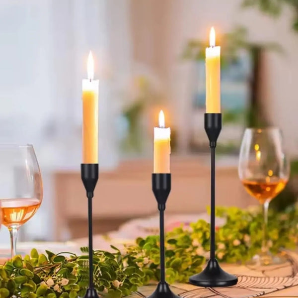Classic 3-in-1 Metallic Candle Holder — Kenya · WIMU Kitchen Nairobi