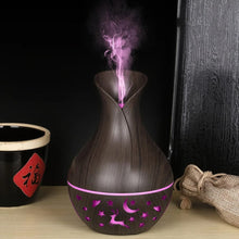 Wooden Vase Ultrasonic Humidifier & Diffuser – detail — Kenya · WIMU Kitchen