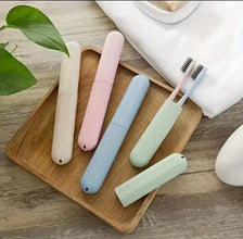 Travel Toothbrush Holder Set (4 Pieces) — Kenya · WIMU Kitchen