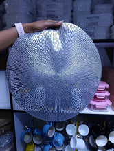 6 Piece Round Table Mats, Gold, Silver or Blue — view 5 — Kenya · WIMU Kitchen