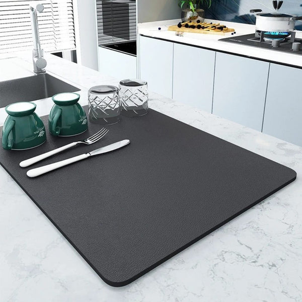 Dry Countertops Instantly With This Anti-Slip Draining Mat — Kenya · WIMU Kitchen Nairobi