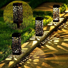 4Pcs Hollow Pattern Solar Pathway Lights — Kenya · WIMU Kitchen