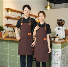 Adjustable Waterproof Apron with Pockets — view 6 — Kenya · WIMU Kitchen