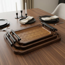 3-Piece Nested Bamboo Serving Trays with Handles — WIMU Kitchen Nairobi — Kenya · WIMU Kitchen