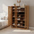 9 Layer Bamboo Shoe Cabinet, 125.5 x 88 x 32cm — WIMU Kitchen Nairobi