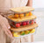 3-in-1 Glass Snack Storage Box Set with Bamboo Lids - Three Sizes for Pantry Storage — WIMU Kitchen Nairobi