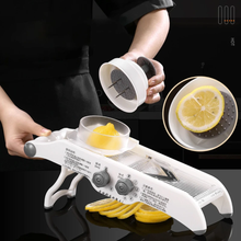 Multi-functional stainless steel grater and slicer – detail — Kenya · WIMU Kitchen