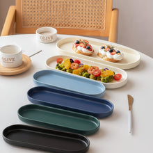 Minimalist Rectangular Ceramic Serving Platters, 1 or 2-Piece Set — WIMU Kitchen Nairobi — Kenya · WIMU Kitchen
