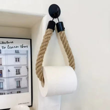 Antique Vintage Hemp Rope Tissue Holder — WIMU Kitchen Nairobi — Kenya · WIMU Kitchen