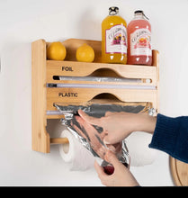 Wall Mounted Bamboo Kitchen Organiser — WIMU Kitchen Nairobi — Kenya · WIMU Kitchen