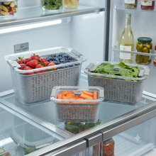 3-Piece Fresh Food Storage Container Set with Removable Drain Tray — WIMU Kitchen Nairobi — Kenya · WIMU Kitchen