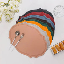 Nordic Leather Anti-Slip Table Mats – Set of 6 — Kenya · WIMU Kitchen