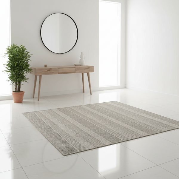 Oria Tribal Stripe Pattern Carpet Rug — Kenya · WIMU Kitchen Nairobi