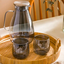 7-Piece Smoky Grey Glass Jug & Tumbler Set – 1.75L Jug + 6 Tumblers — WIMU Kitchen Nairobi — Kenya · WIMU Kitchen