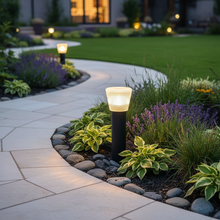 Outdoor Bollard Light 300mm with E27 Holder - IP44 Low-Level Path Marker LL 506P-03-BK — WIMU Kitchen Nairobi — Kenya · WIMU Kitchen