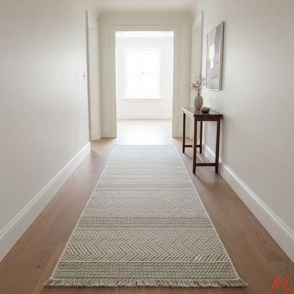 Oriental Weavers Kemet Chevron Herringbone Corridor Runner Rug with Fringe, 3m or 4m — WIMU Kitchen Nairobi — Kenya · WIMU Kitchen Nairobi