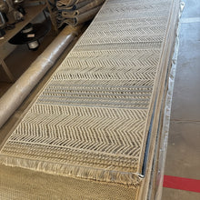 Kemet Chevron Herringbone Corridor Runner, 3m or 4m — view 3 — Kenya · WIMU Kitchen