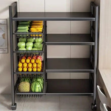 Strong Metallic Kitchen Rack with Movable & Lockable Wheels — WIMU Kitchen Nairobi — Kenya · WIMU Kitchen