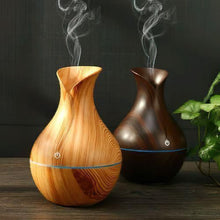 Wooden Ultrasonic Humidifier and Diffuser - Quiet Vase-Shaped Mist Unit — WIMU Kitchen Nairobi — Kenya · WIMU Kitchen