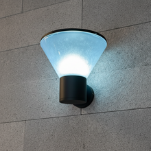Black Cone-Shaped Wall Light with E27 Holder - IP65 Die-Cast Aluminium 310 x 230mm LL 7361-BK — WIMU Kitchen Nairobi — Kenya · WIMU Kitchen