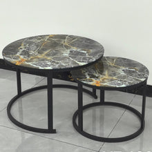 Nesting Coffee Table Set – Glass-Effect Modern Living Room Tables (2-Piece) — WIMU Kitchen Nairobi — Kenya · WIMU Kitchen
